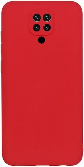 Soft Touch Back Cover Σιλικόνης Κόκκινο (Redmi Note 9S / 9 Pro / 9 Pro Max)