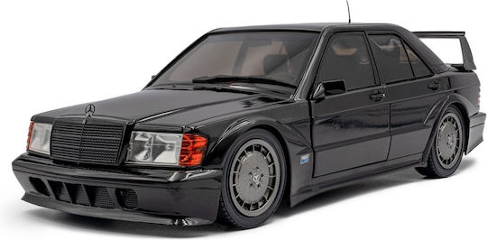 Mercedes-benz 190 (w201) Evo Ii Black 1990 Modeling Figure in Scale 1:18