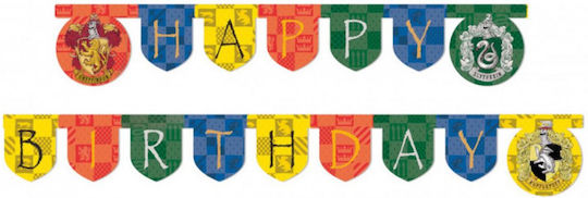Procos Harry Potter Hogwarts Happy Birthday Flags Harry Potter