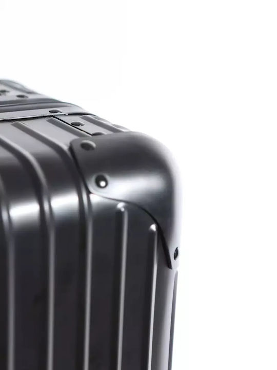 Newcom Reise Koffer Hart Schwarze mit 4 Räder Set 2 Stück