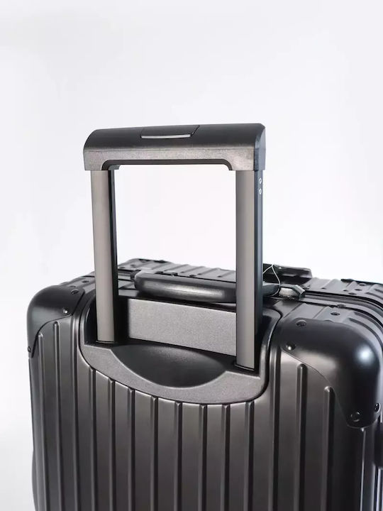 Newcom Reise Koffer Hart Schwarze mit 4 Räder Set 2 Stück