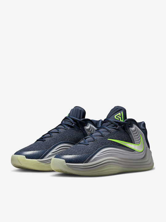Giannis Freak 7 High Basketball Shoes Thunder Blue / Wolf Grey / Midnight Navy / Phantom