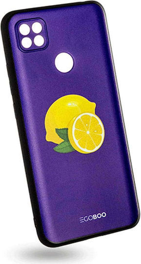 Egoboo Mat Back Cover Σιλικόνης Μπλε (Redmi 9C)