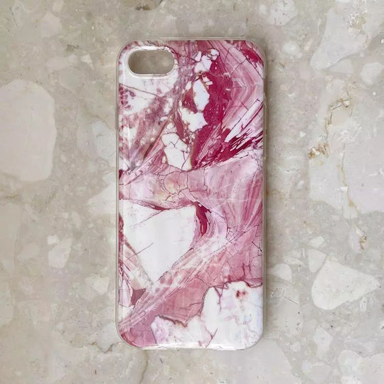 Marble Back Cover Silicon Negru (Redmi 8A)