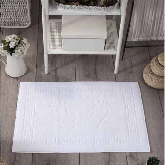Kotonia Home Prosoapa de Mana Hotel 70x50 cm Alba Greutate 850gsm