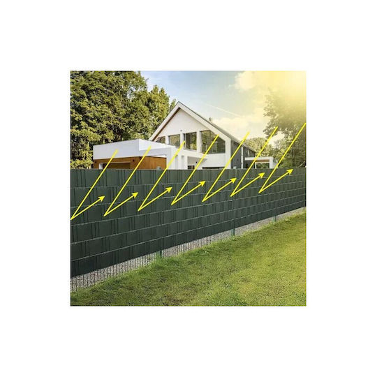 Gartenzaunmaterial aus PVC 19x35x19cm 1Stück Green