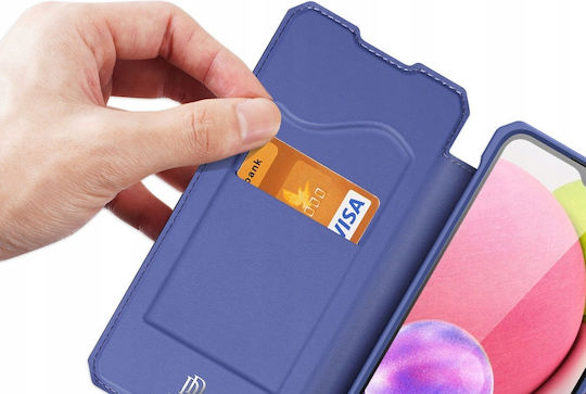 Dux Ducis Skin X Book Synthetic Leather Blue (Galaxy A03s)