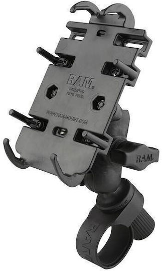Ram Mounts Ram Quick-grip Phone Mount Ram Tough-strap Handlebar Base