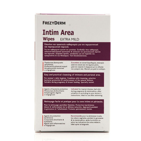 Frezyderm Intim Area Wipes Extra Mild pH 4 Tücher