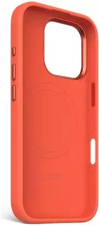 Decoded Umschlag Rückseite Silikon 1.2mm Orange (iPhone 17 Pro / iPhone 16 Pro)