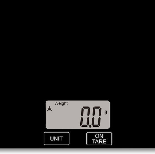 Life Accuracy Digital Kitchen Scale up to 5kg Black