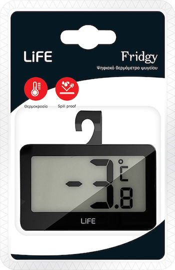 Life WES-104 Digitales Kühlschrankthermometer -20°C / +60°C