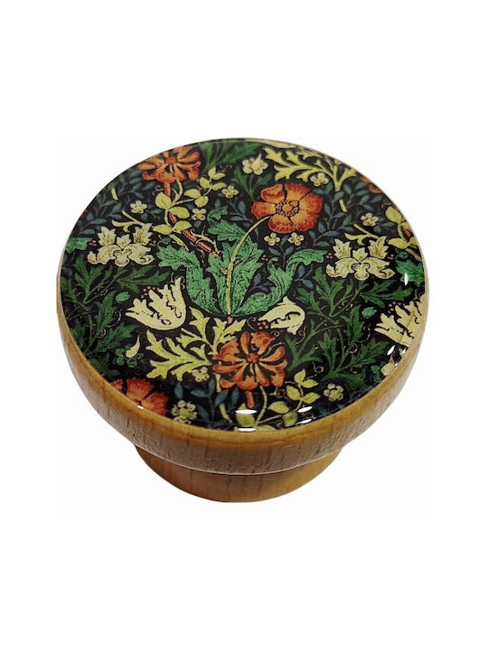 ACM Knob Furniture made of Wooden Natural wood 12013-000-BRZ2 1pcs