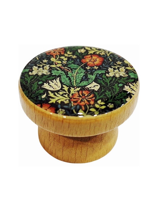 ACM Knob Furniture made of Wooden Natural wood 12013-000-BRZ2 1pcs