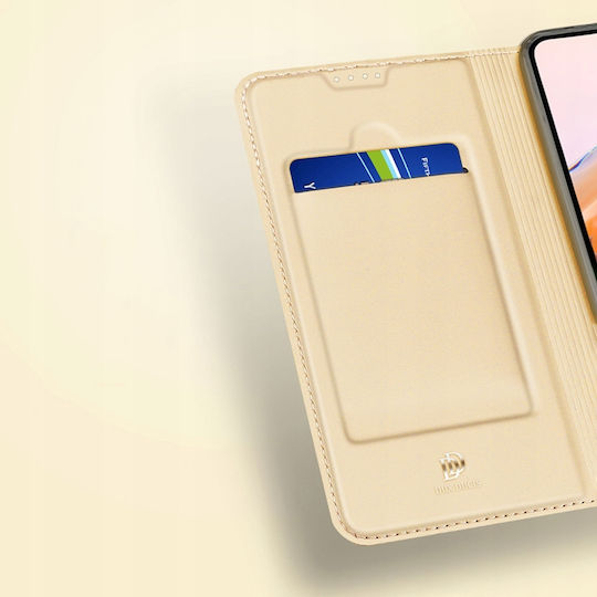 Dux Ducis Skin Pro Book Δερματίνης Χρυσό (Redmi 12C)