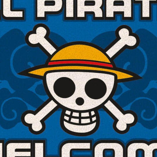 Pyramid International Covor de Intrare One Piece Albastru 40x60buc