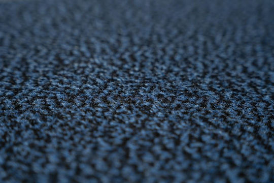 Sdim Fußmatte Teppich mit rutschfester Unterlage Paris 013 Blue 40x60cm