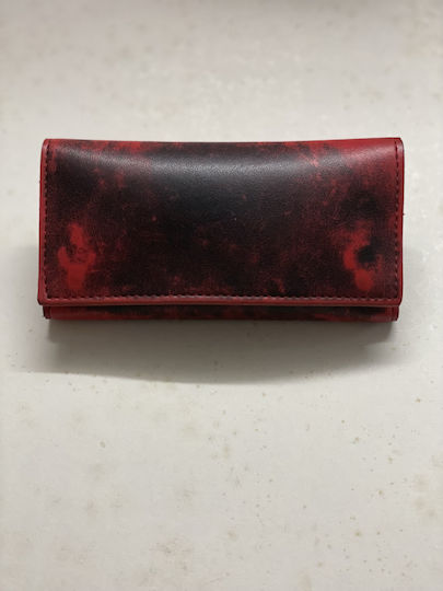 Dino Rossi Lederne Tabaktasche in mit Verschluss 16x9cm