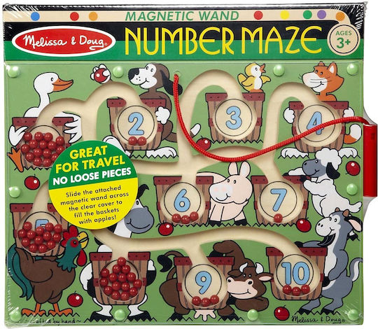 Melissa & Doug Maze Magnetic Number Maze for 36++ Months