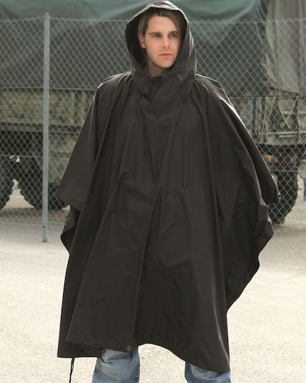 Mil-Tec Jagd-Regenbekleidung Schwarz