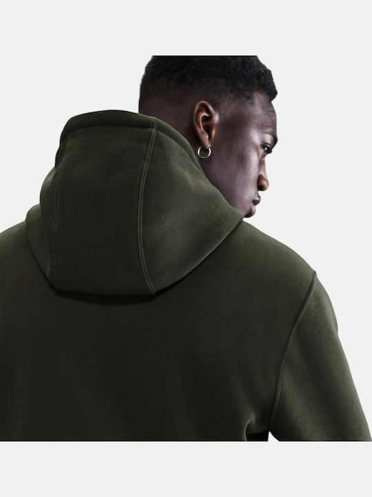 Sportswear Club Sweatshirt with Hood Green