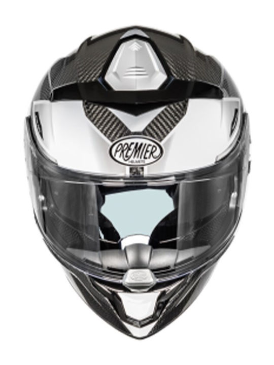 Premier Devil Carbon MN8 Motorcycle Helmet Full Face ECE 22.06 1430gr with Sunvisor