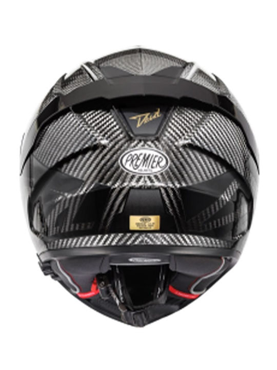 Premier Devil Carbon MN9 Мотоциклетна каска Full Face ECE 22.06 1430гр с Sunvisor