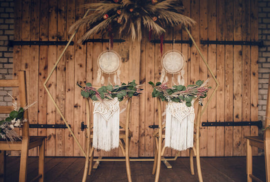 Dekorative Girlande Eukalyptus PartyDeco
