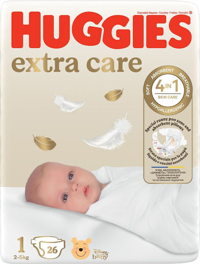Huggies Diaper Pants Elite Soft No. 1 for 2-5kg 26pcs