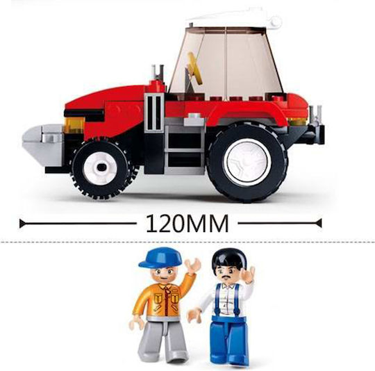 Sluban Τουβλάκια Town Farm: Tractor για 6+ Ετών 102τμχ