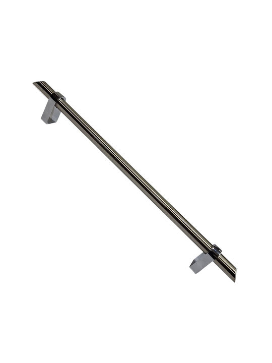 ACM Handgriff Möbelgriff aus Zamak & Metallisch Nickel-matte Chrome 510mm (Zentrenabstand 448mm) 11982-448-12B1 1Stück