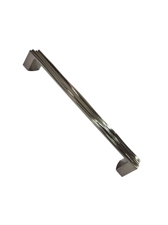 ACM Handle Furniture made of Zamak Nickel Matte 213mm (Center Distance 192mm) 11980-160-12B1 1pcs