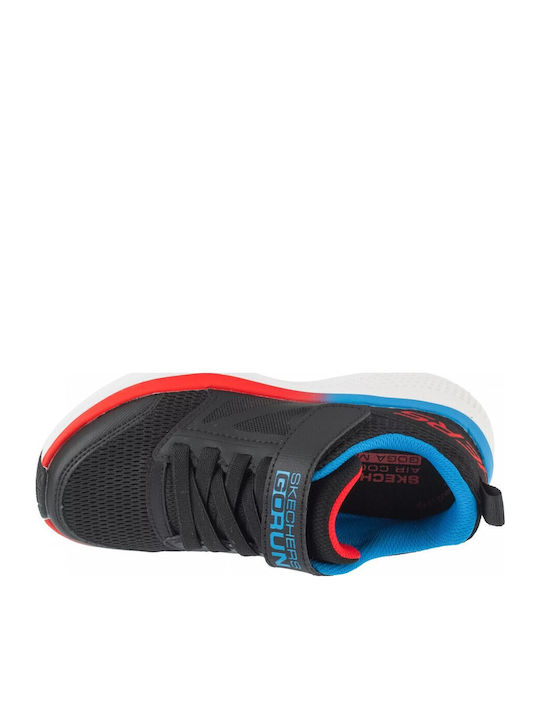 Go Run Παιδικά Sneakers με Σκρατς Μαύρα