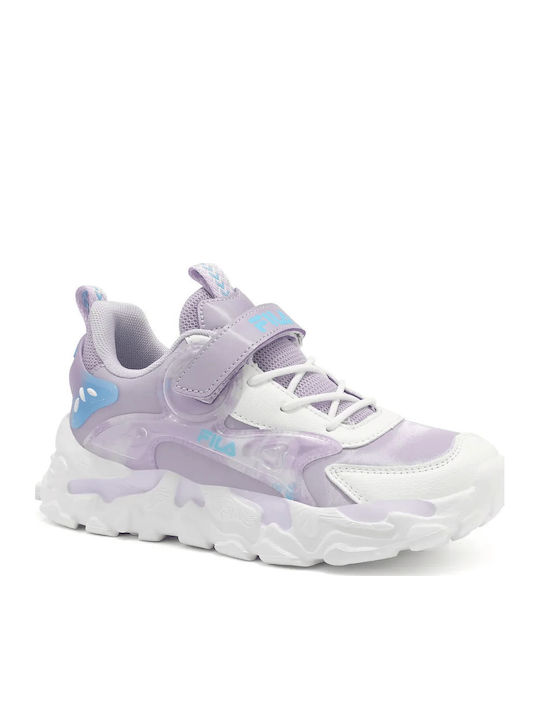 Memory Musha 2 V Kids Sneakers with Hoop & Loop Closure Lilac