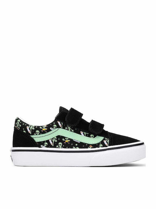 Old Skool V Kids Sneakers with Scratch Black