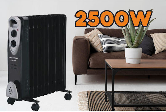 Hausberg HB8913NG Καλοριφέρ Λαδιού με 13 Φέτες 2500W
