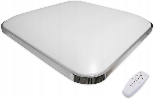 Masterled Ceiling Mount Light 45cm Gray with Integrated LED and Remote Control