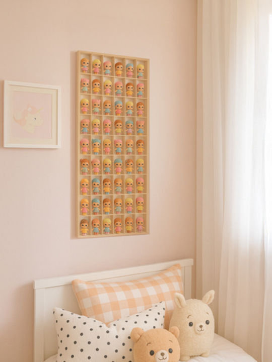 Kids Wall Mount Shelf Beige