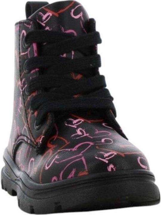 Minnie Mouse Kids Boots with Laces Purple