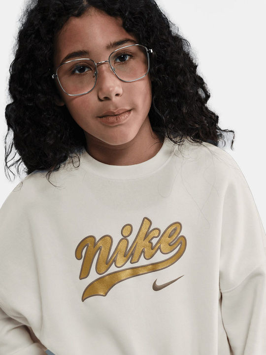 Kids Sweatshirt White Sportswear