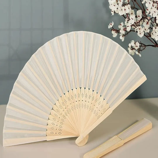 White Fan 25cm