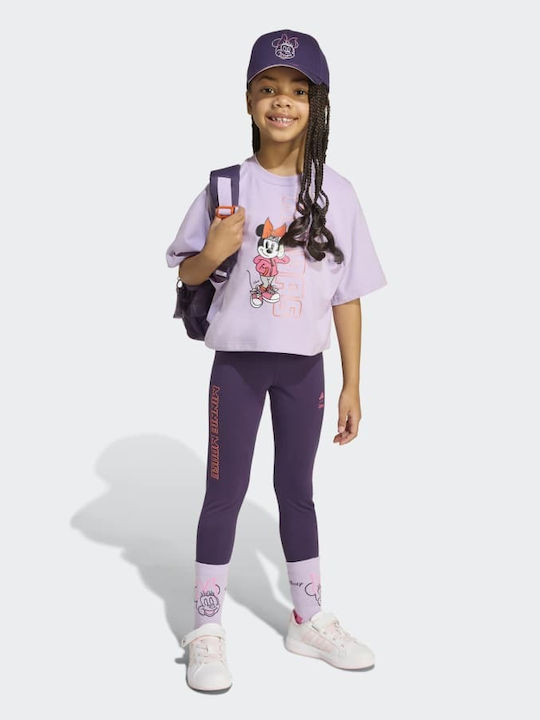 Kinder-T-Shirt Lila Minnie Mouse