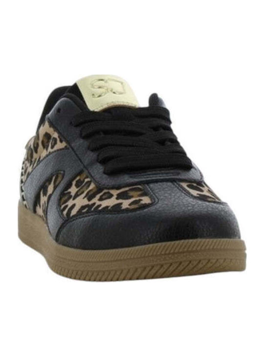 Γυναικεία Ανατομικά Sneakers Μαύρο / Μπεζ