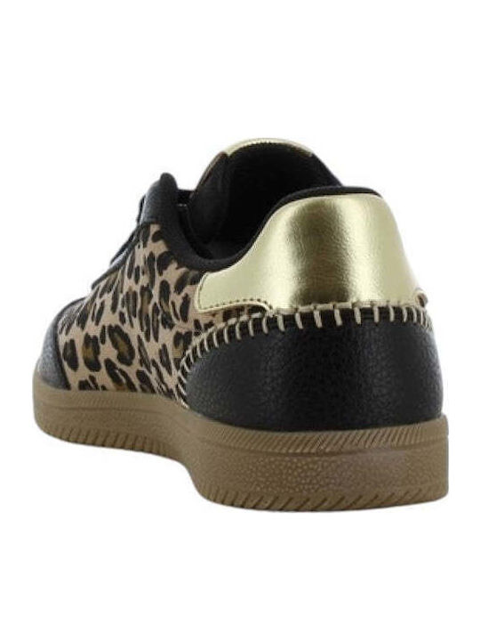 Γυναικεία Ανατομικά Sneakers Μαύρο / Μπεζ