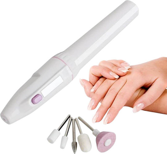 Nagelfräser Strom Weiß