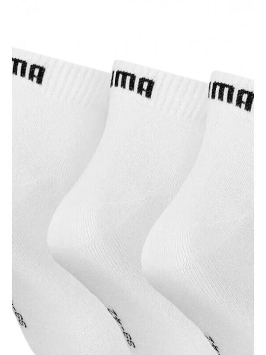 PUMA Παιδικές Κάλτσες White 3 Ζευγάρια