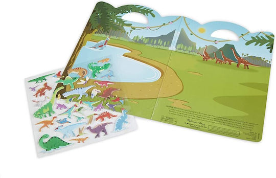 Melissa & Doug Reusable Puffy Dinosaur Stickers 36 pcs 40521