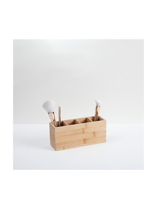 Atmosphera Tabletop Organizer Bamboo Brown