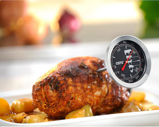 Gefu Analog BBQ Thermometer with Probe +10°C / +120°C