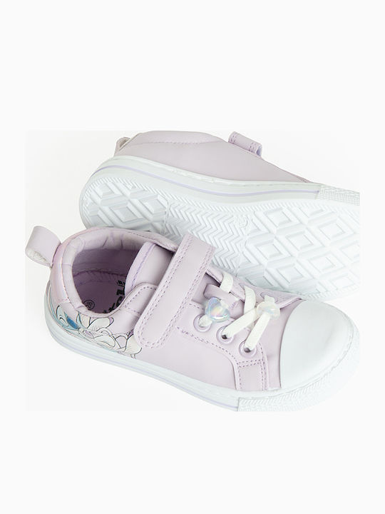 Kids Sneakers with Scratch Purple